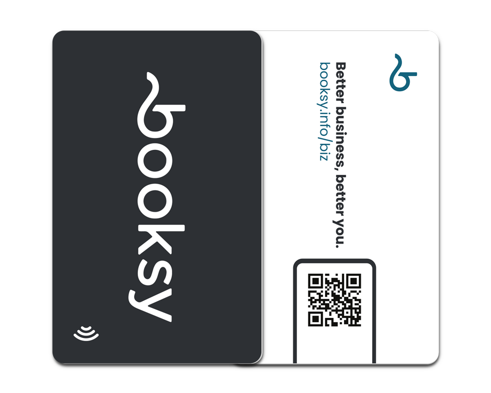Booksy - Contactless Business Card