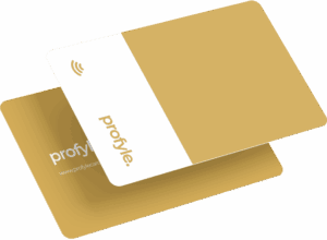 Matte Gold - Profyle Digital Business Cards