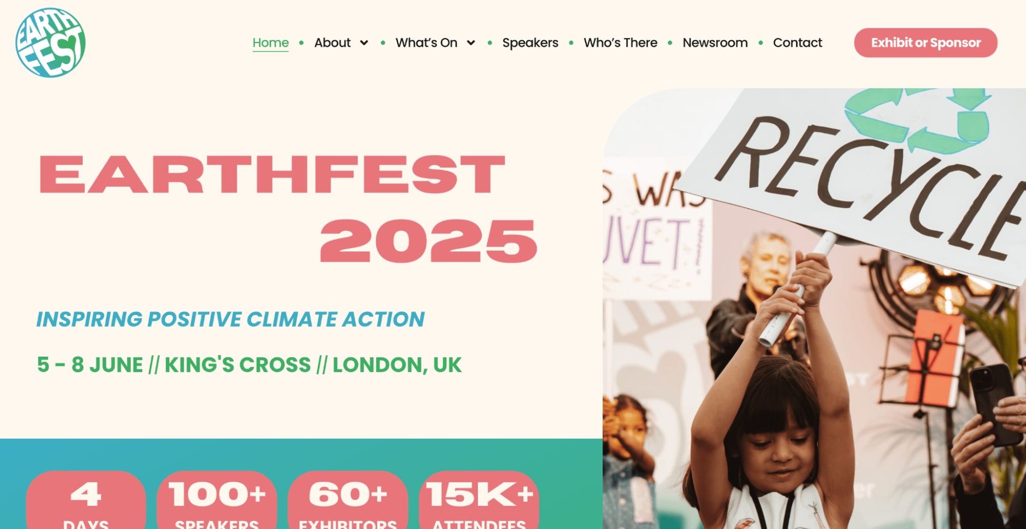 EarthFest Tech Event in London