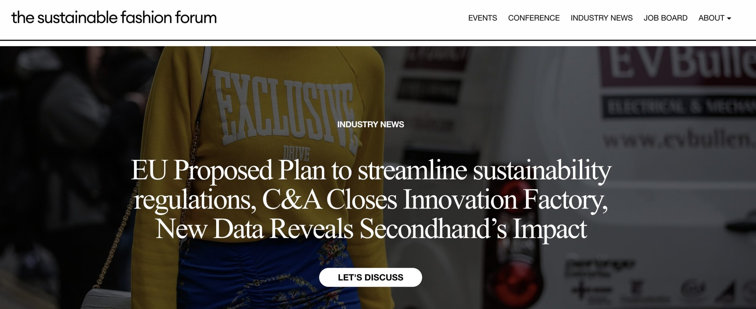 Sustainable Fashion Forum