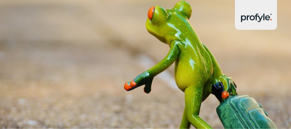 A busy business traveller hopping around and about