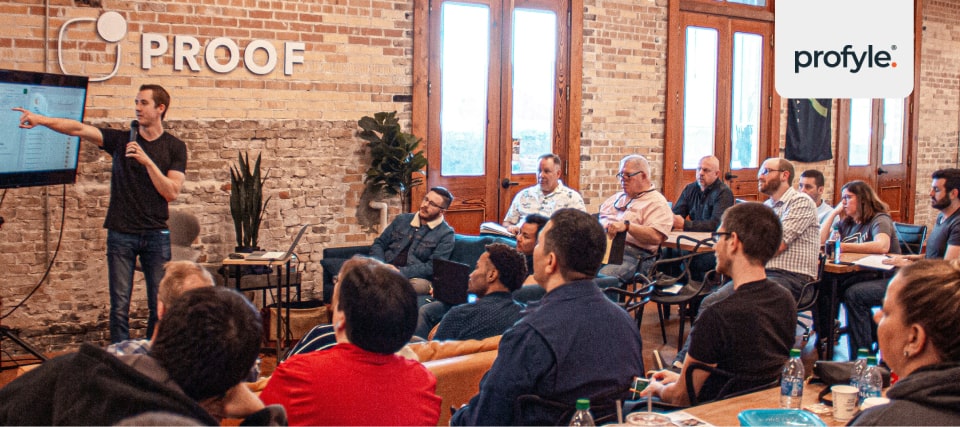 A networking event