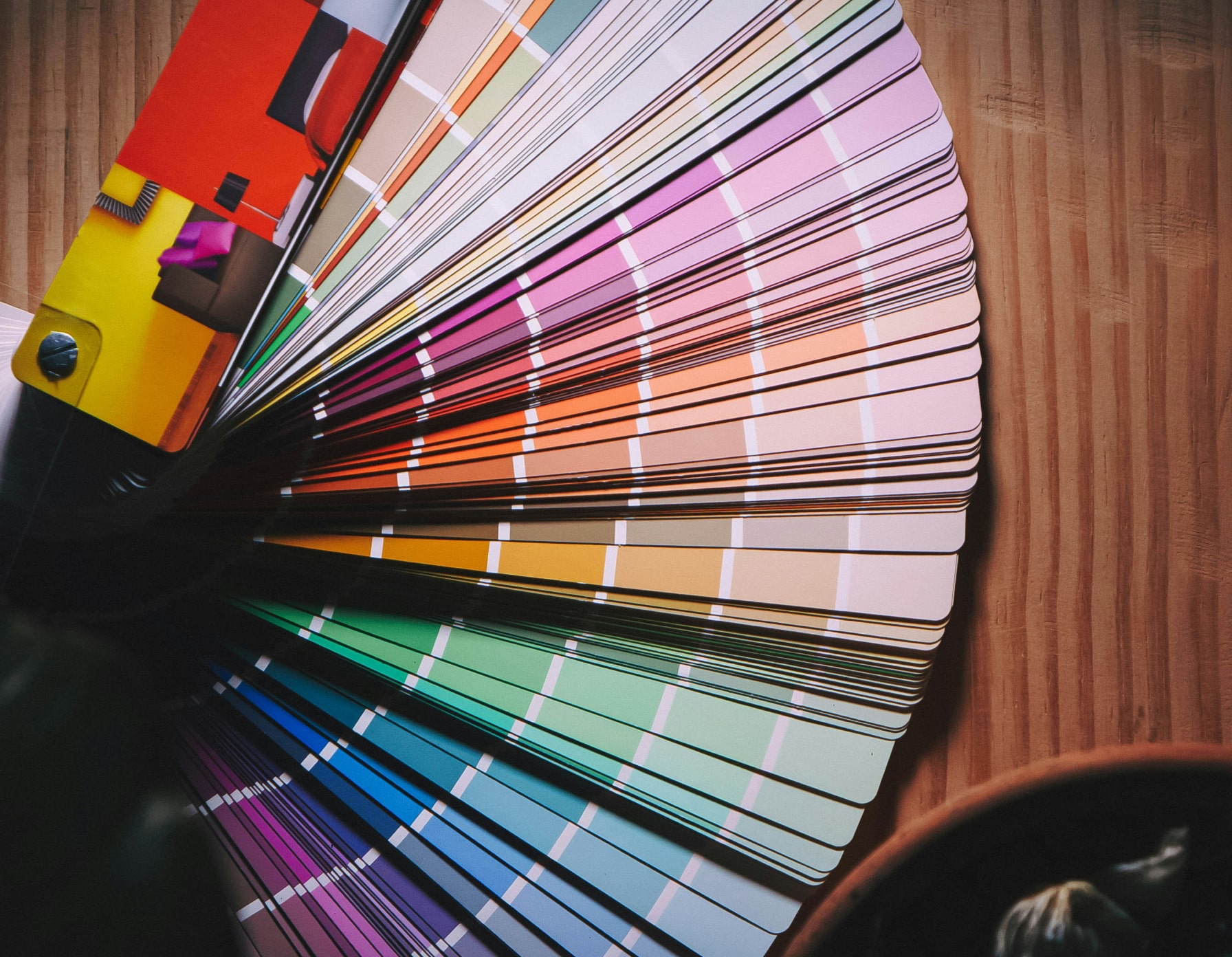 A colour palette