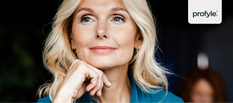 A successful businesswoman