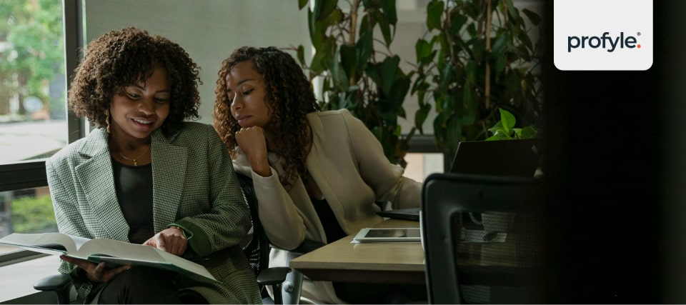 marketers working on corporate branding