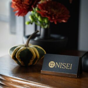 a paper business card