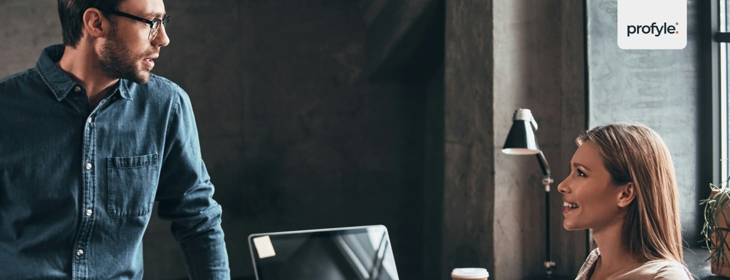 a friendly conversation